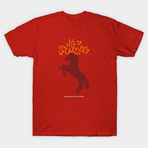 Wyld Stallyns Poster T-Shirt by OrangeCup